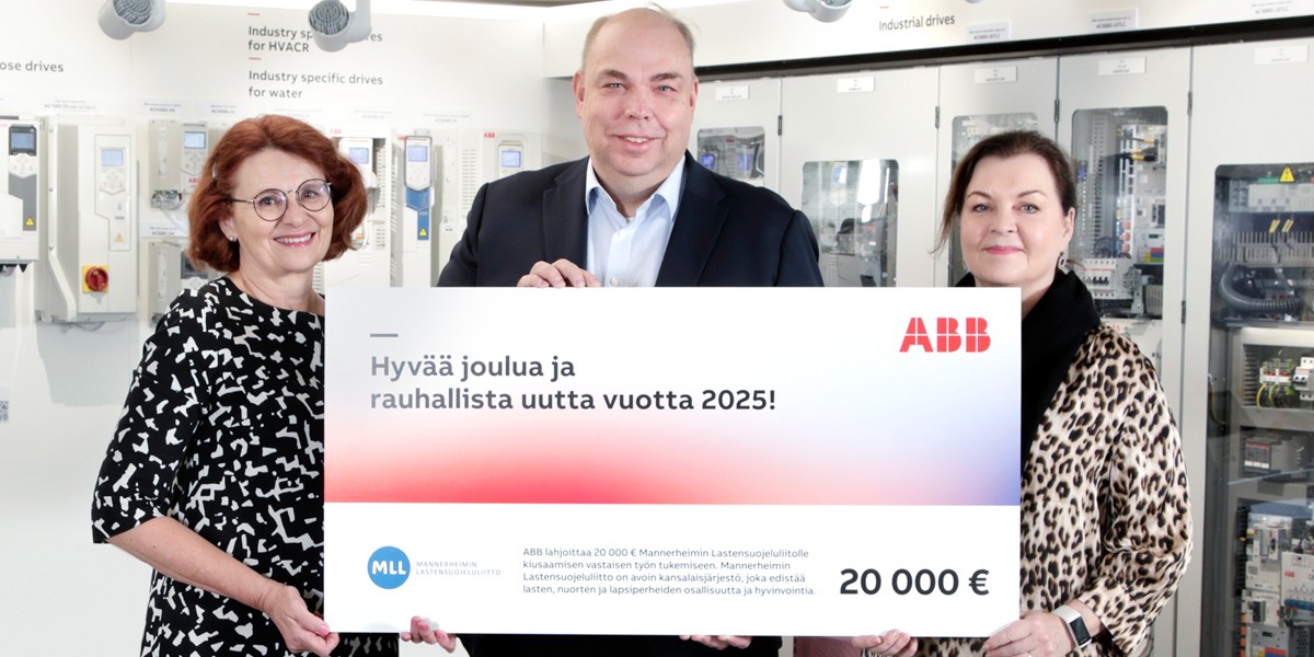 ABB lahjoitus