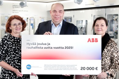 ABB lahjoitus